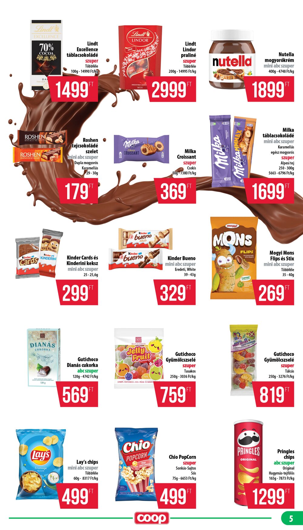 Coop akciós újság 2026.03.26-tól - 5. oldal.