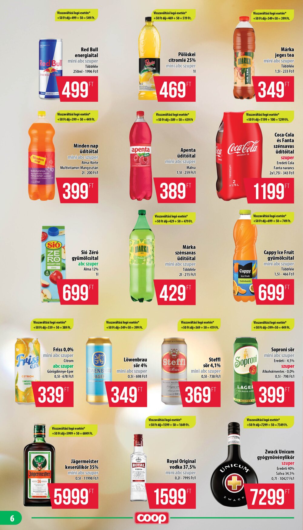 Coop akciós újság 2026.03.26-tól - 6. oldal.