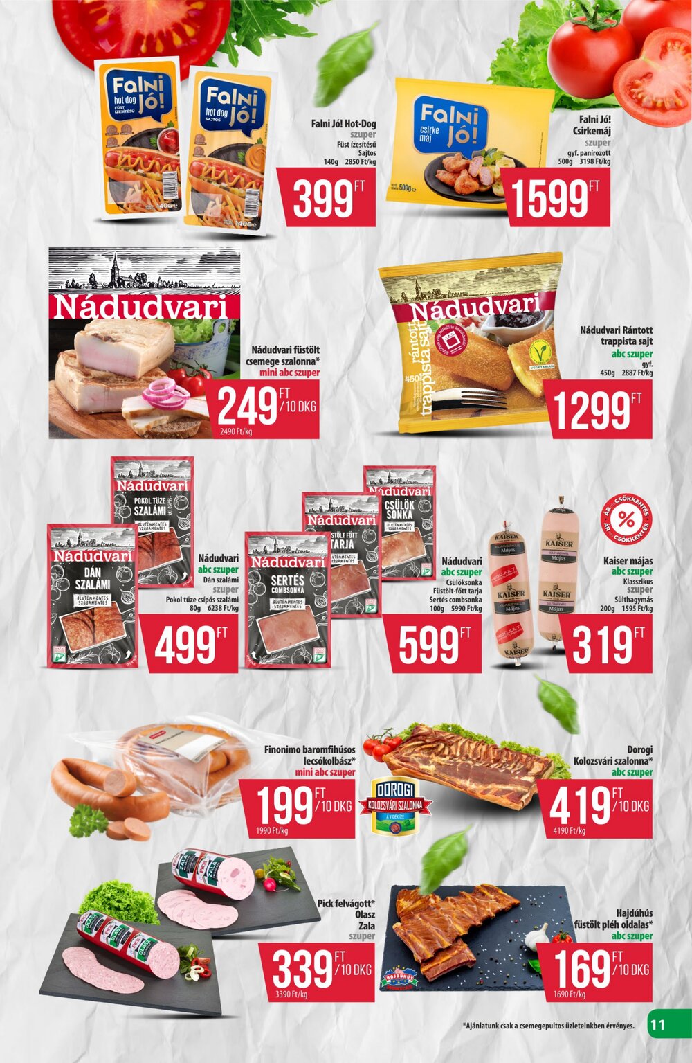 Coop akciós újság 2026.03.26-tól - 11. oldal.