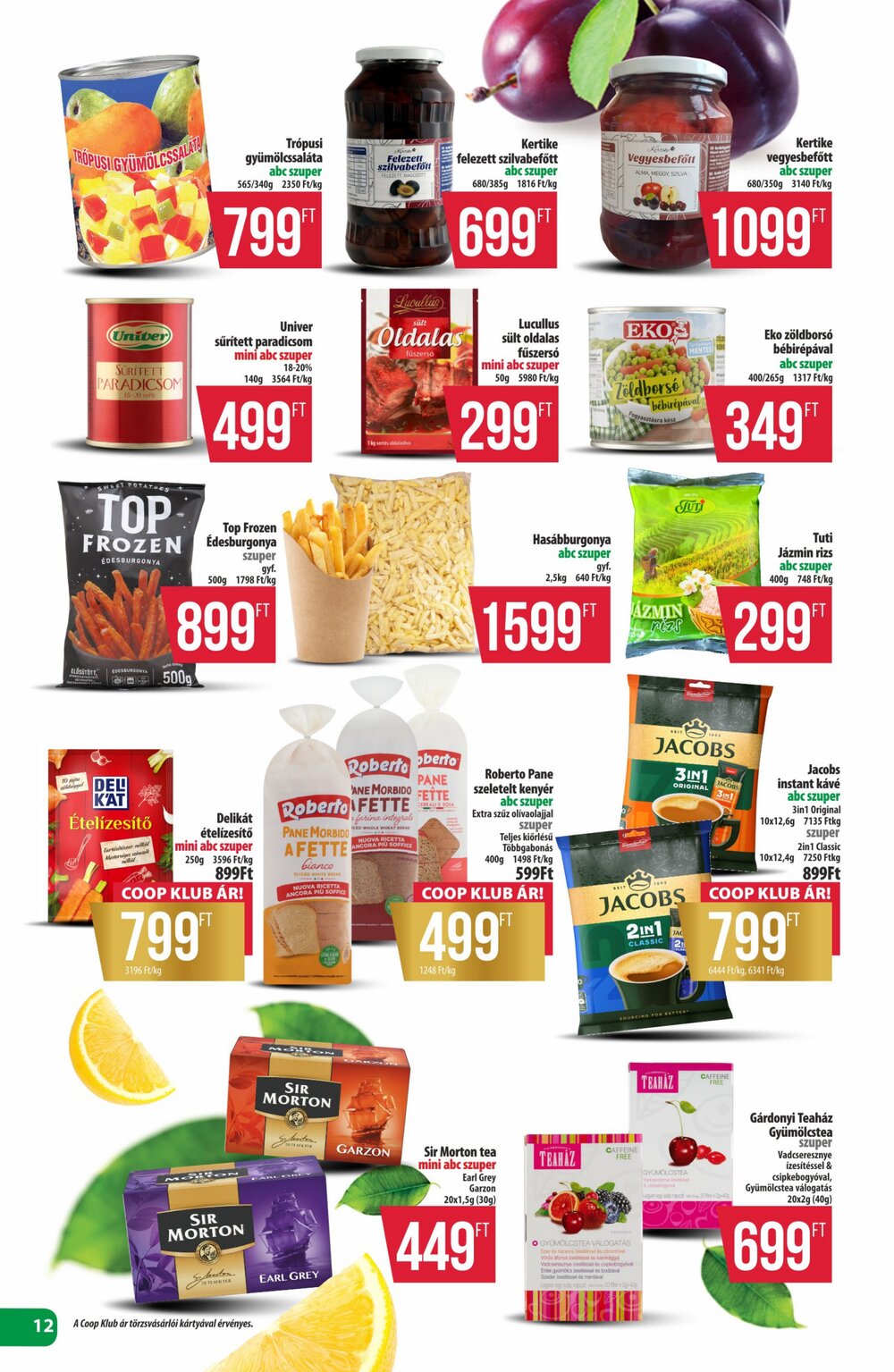 Coop akciós újság 2026.03.26-tól - 12. oldal.