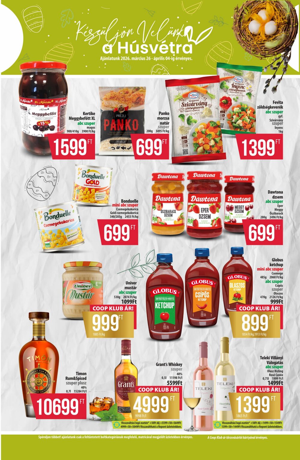 Coop akciós újság 2026.03.26-tól - 5. oldal.