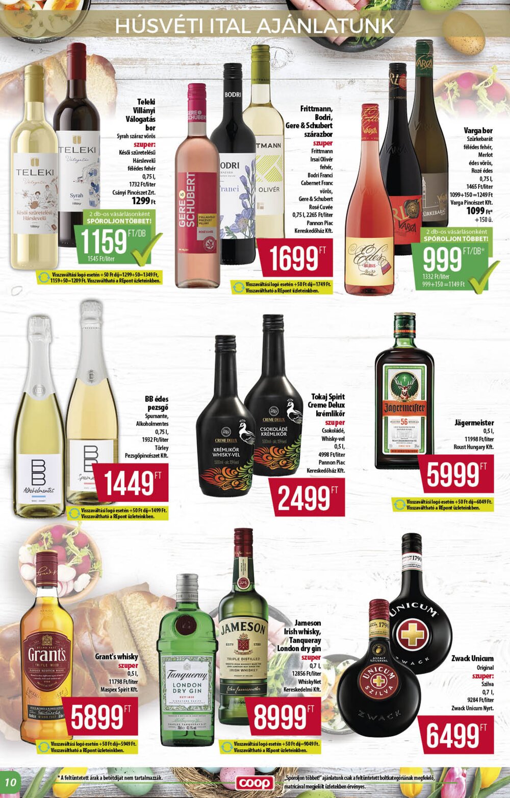Coop akciós újság 2026.03.26-tól - 10. oldal.