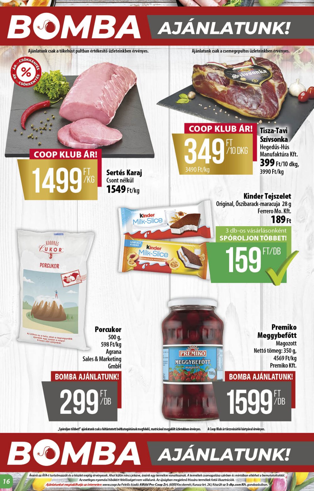 Coop akciós újság 2026.03.26-tól - 16. oldal.