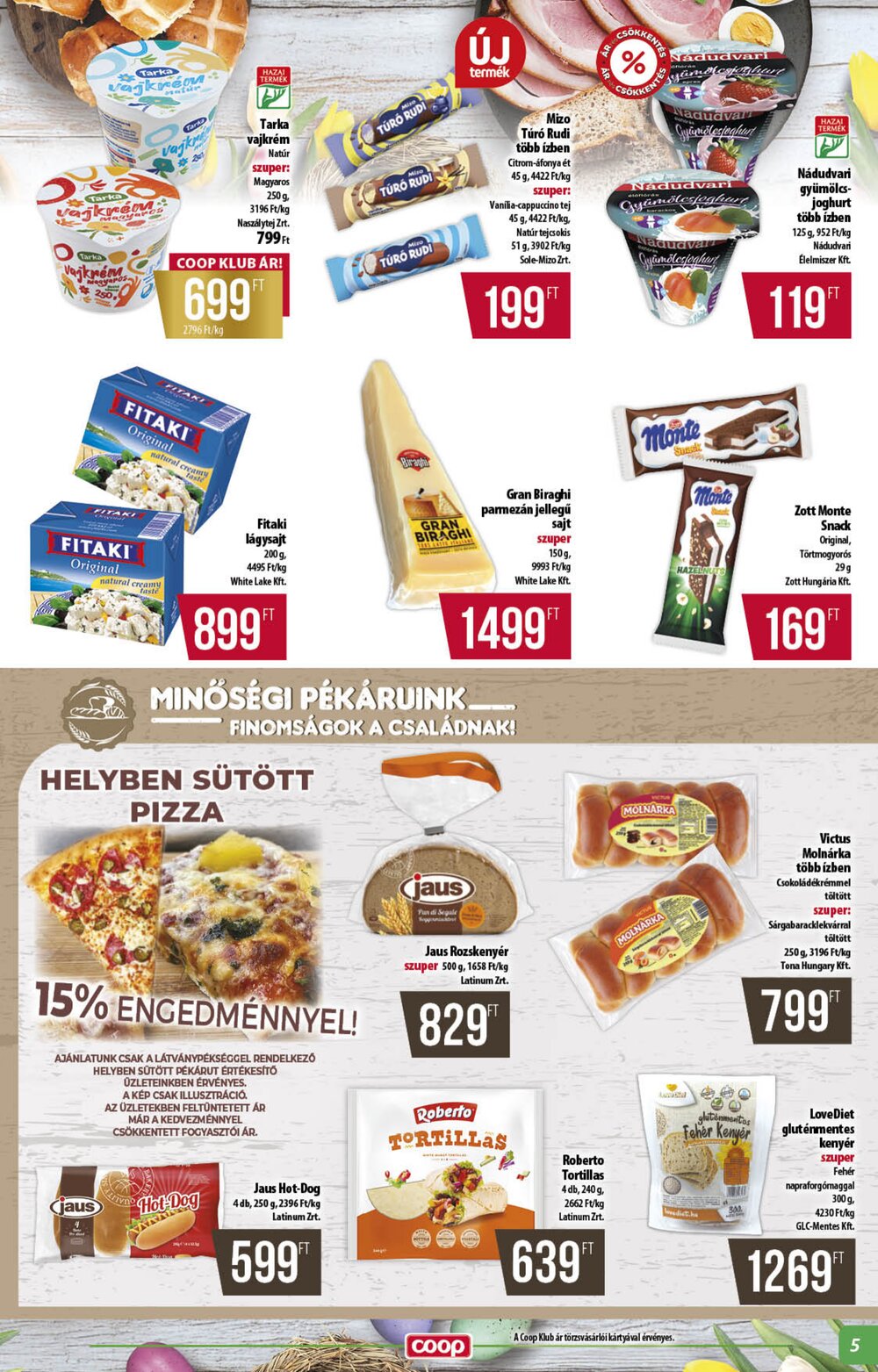 Coop akciós újság 2026.03.26-tól - 5. oldal.