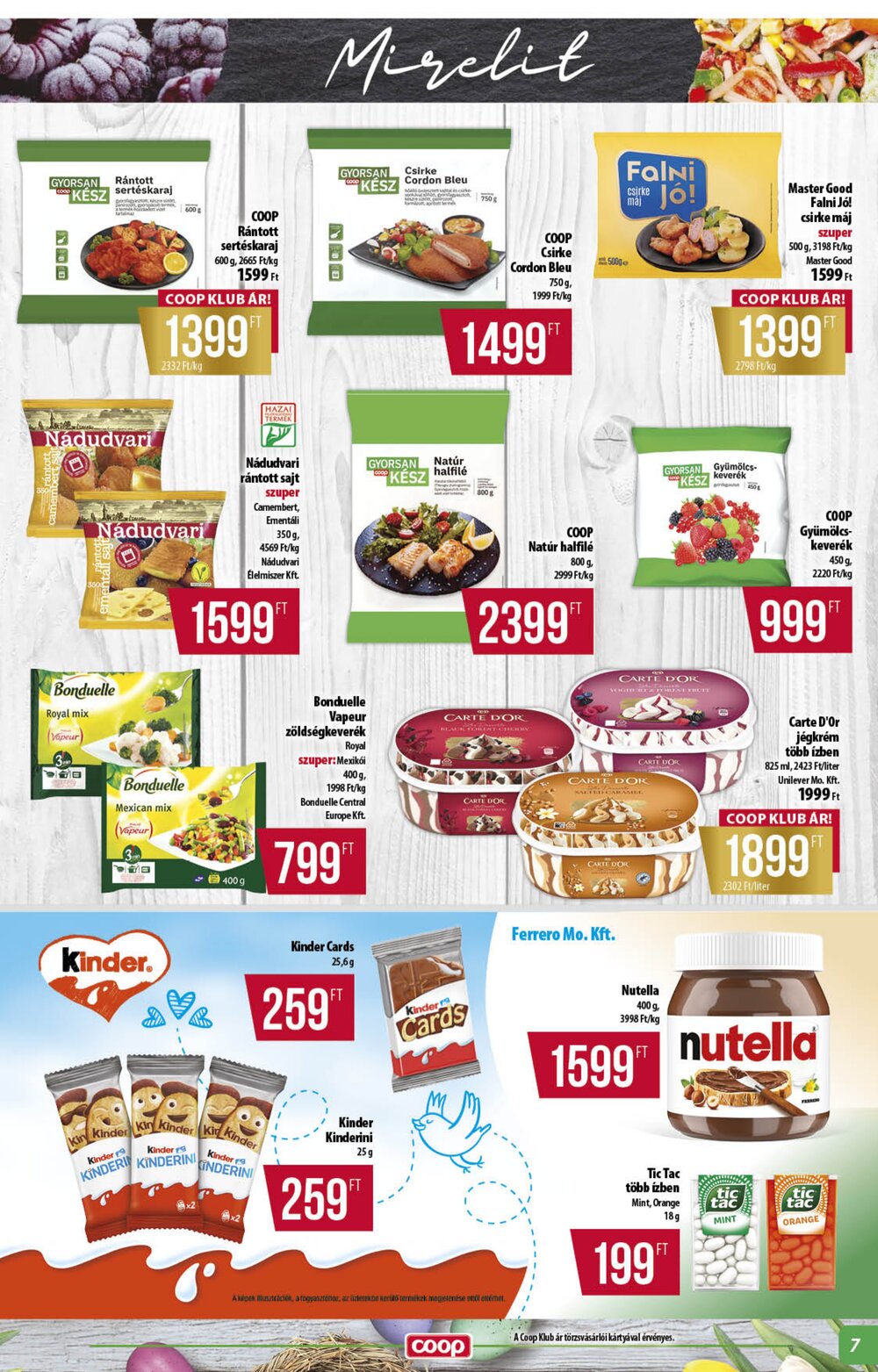 Coop akciós újság 2026.03.26-tól - 7. oldal.