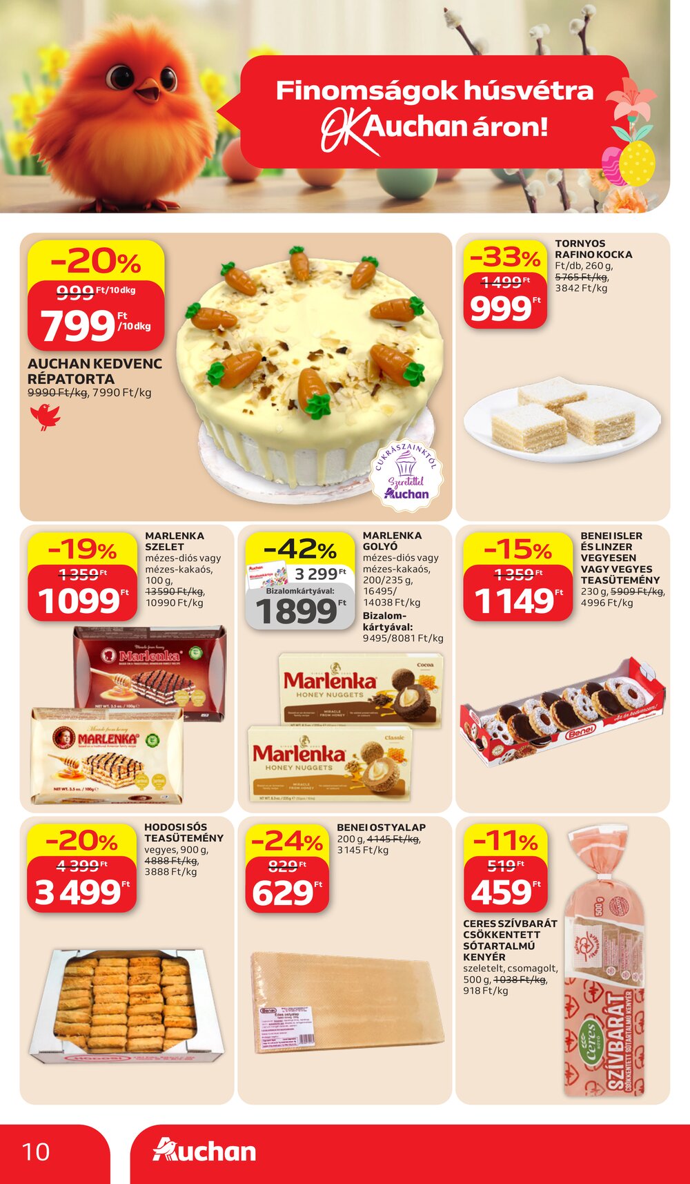 Auchan akciós újság 2026.03.26-tól - 10. oldal.