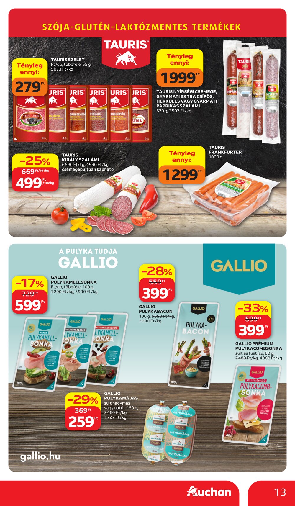 Auchan akciós újság 2026.03.26-tól - 13. oldal.