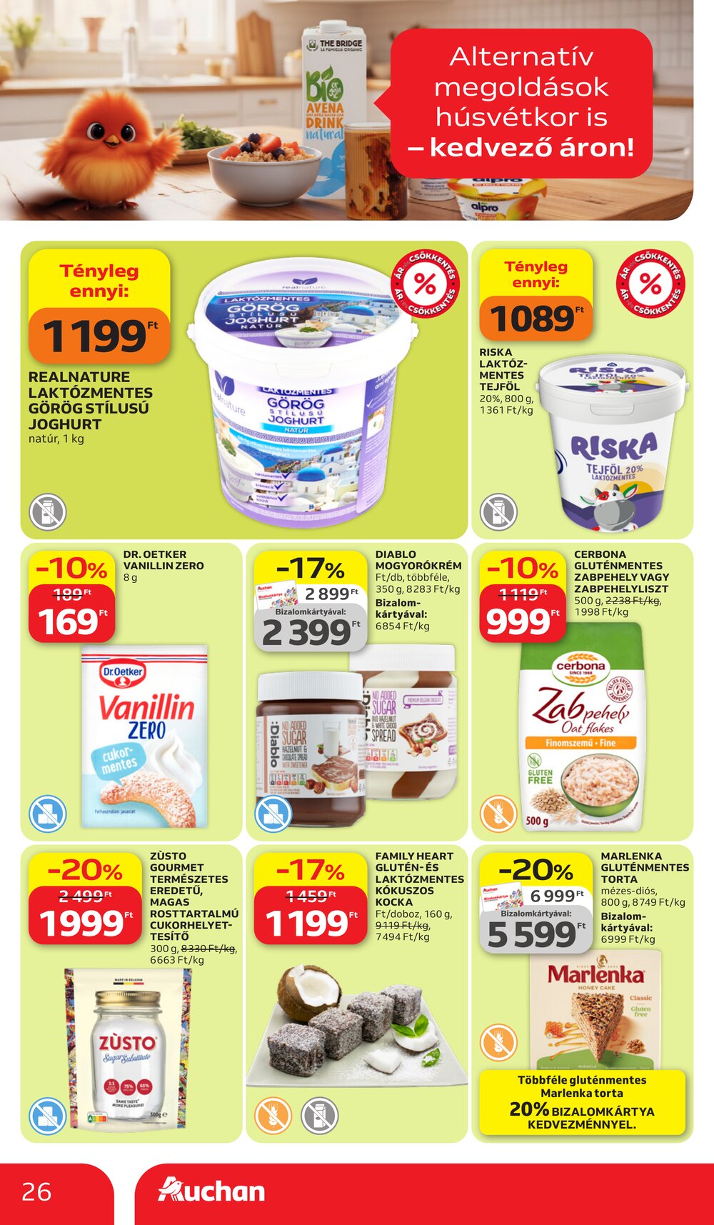 Auchan akciós újság 2026.03.26-tól - 26. oldal.