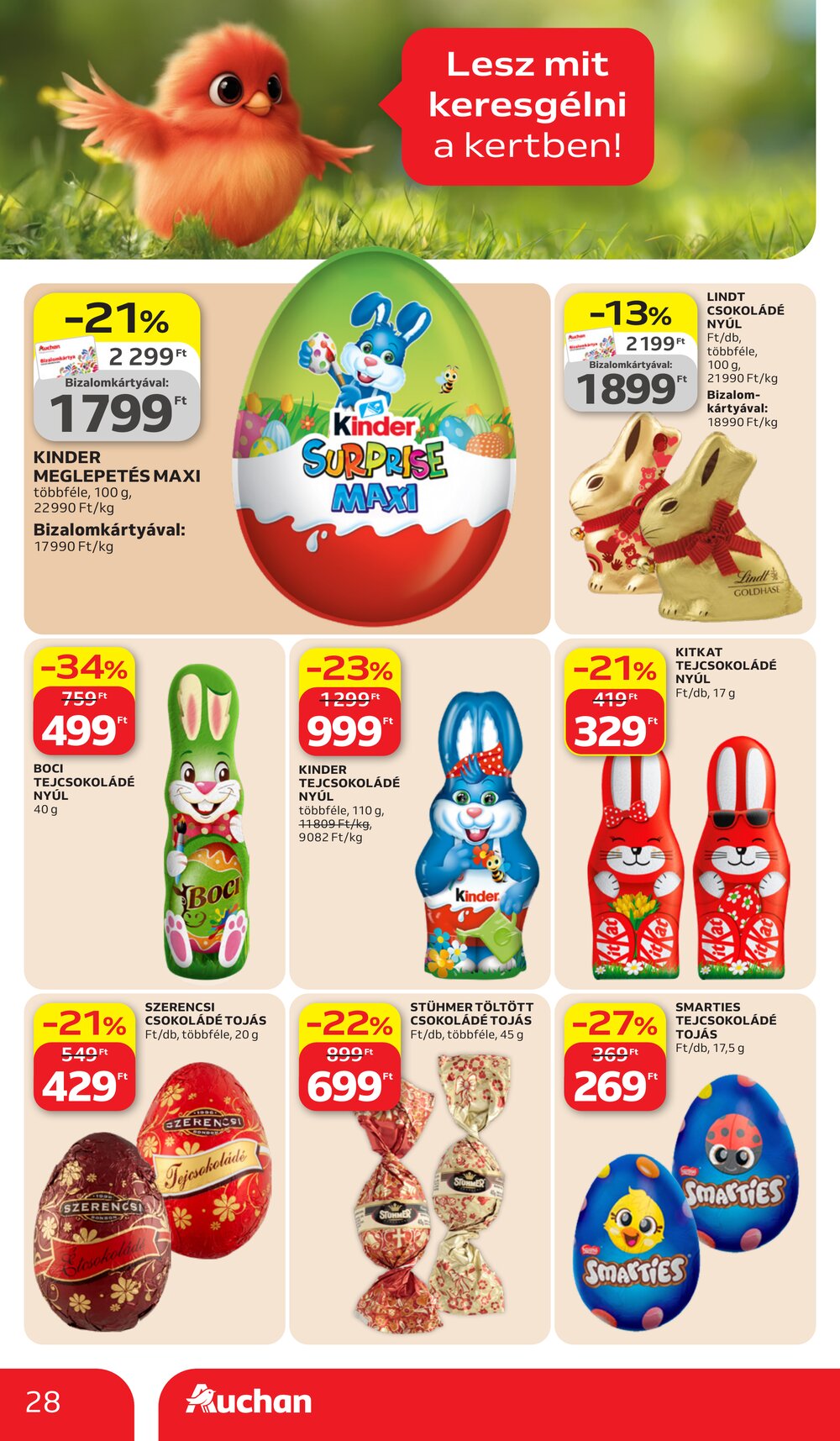 Auchan akciós újság 2026.03.26-tól - 28. oldal.