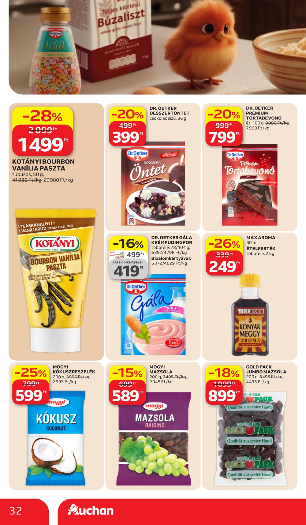 Auchan akciós újság 2026.03.26-tól - 32. oldal.