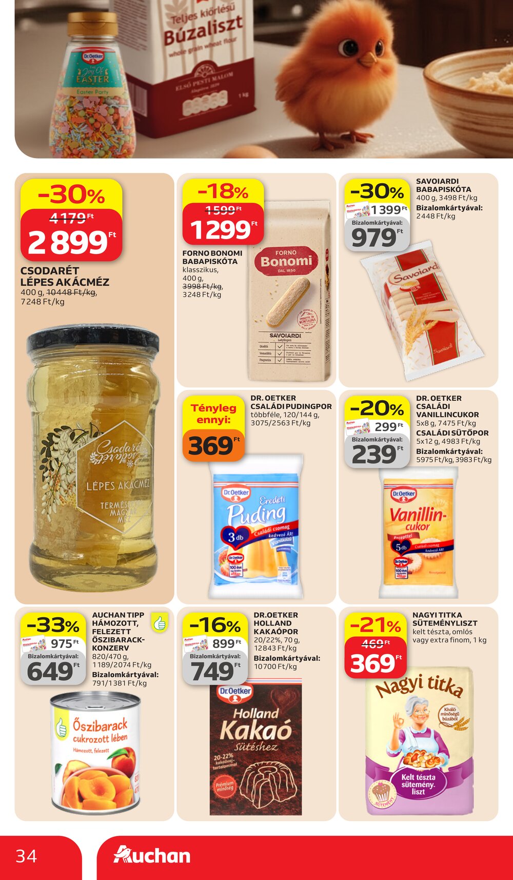 Auchan akciós újság 2026.03.26-tól - 34. oldal.