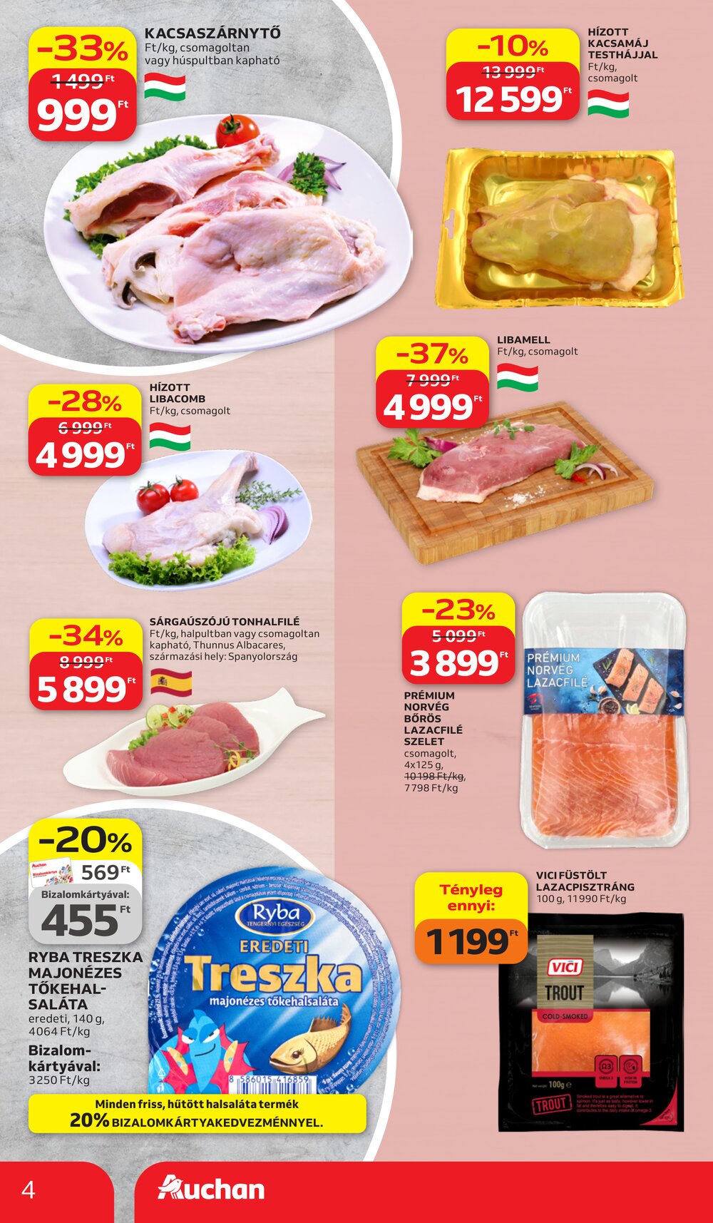 Auchan akciós újság 2026.03.26-tól - 4. oldal.