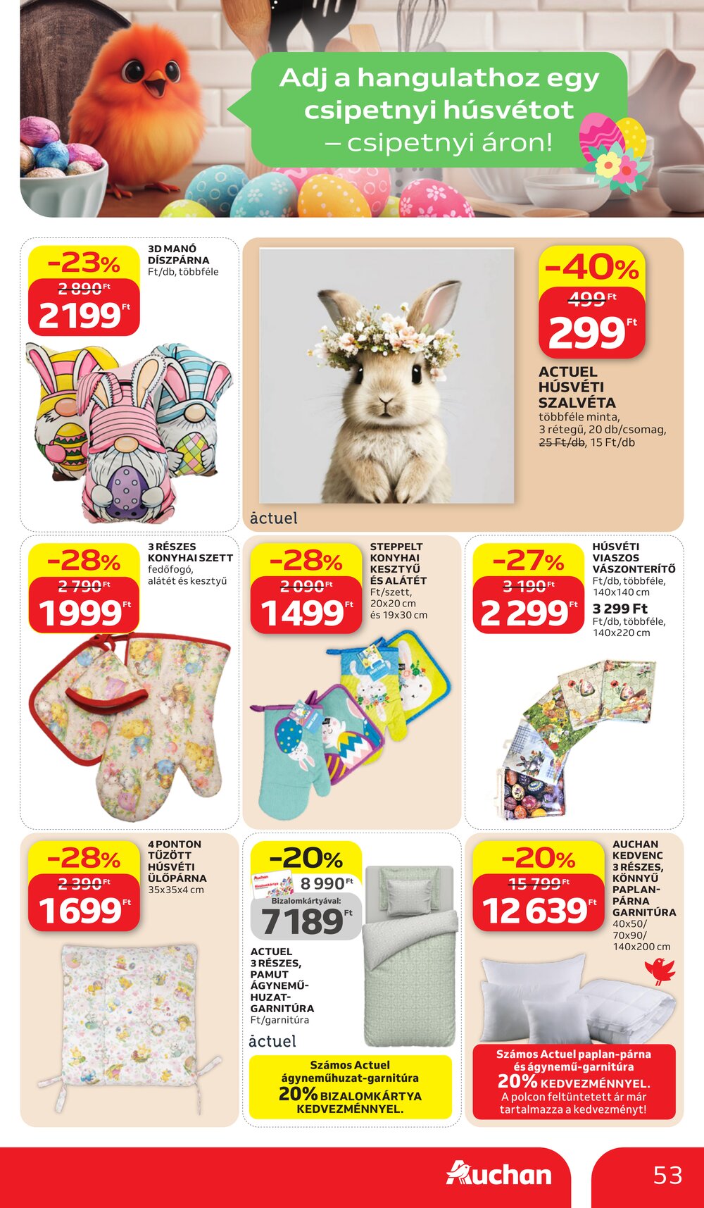 Auchan akciós újság 2026.03.26-tól - 53. oldal.