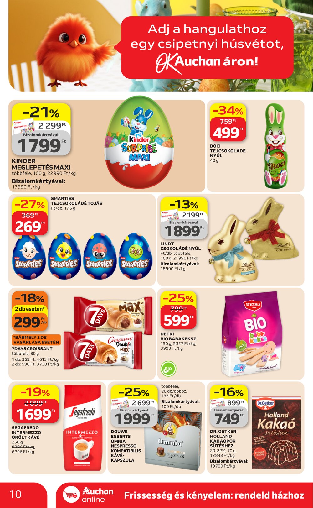 Auchan akciós újság 2026.03.26-tól - 10. oldal.