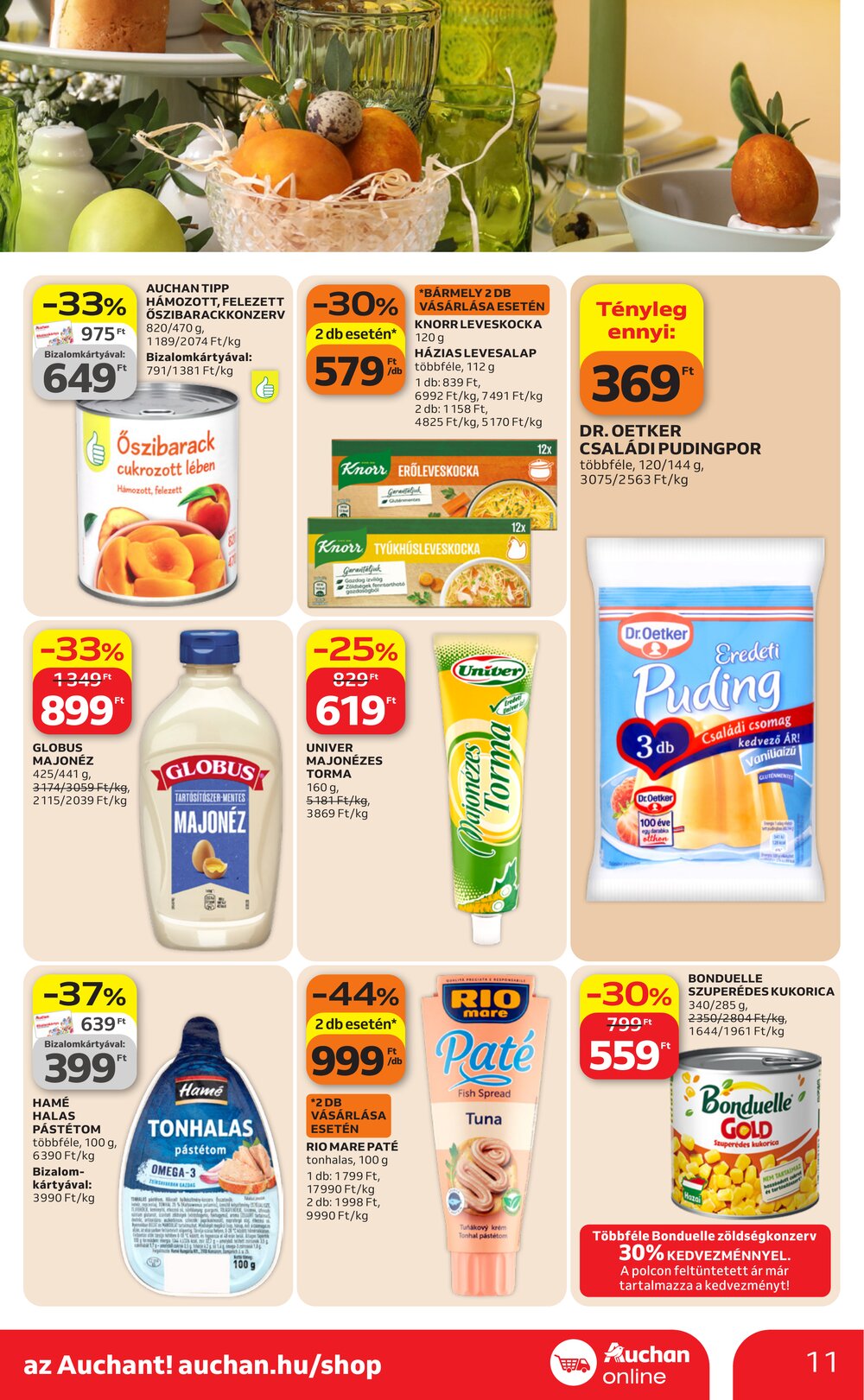 Auchan akciós újság 2026.03.26-tól - 11. oldal.