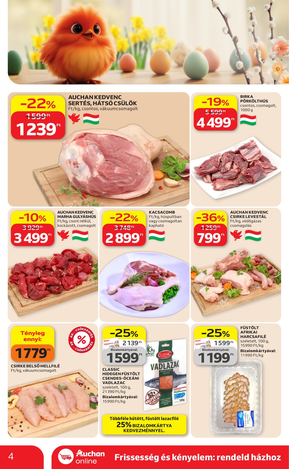 Auchan akciós újság 2026.03.26-tól - 4. oldal.