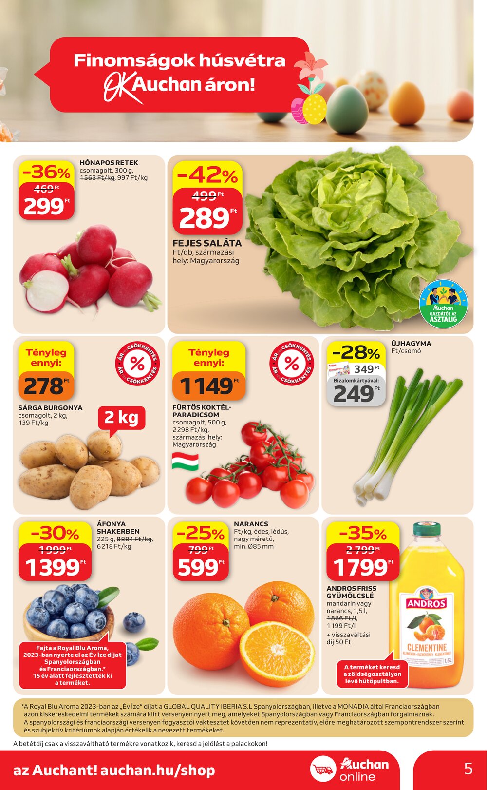 Auchan akciós újság 2026.03.26-tól - 5. oldal.