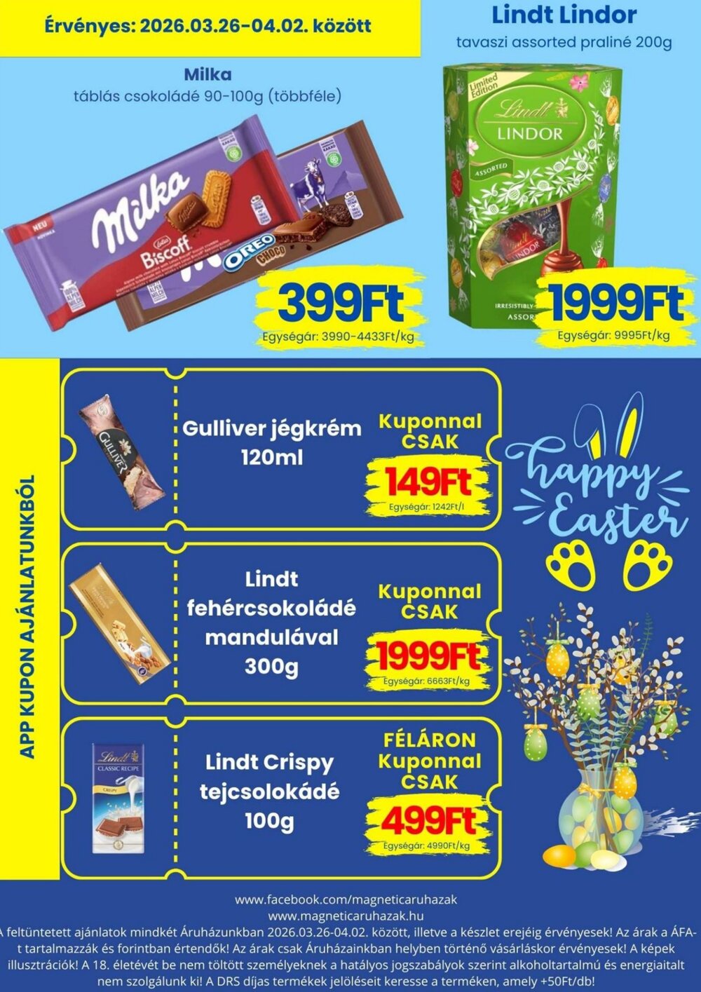 Magnetic áruházak akciós újság 2026.03.26-tól - 13. oldal.