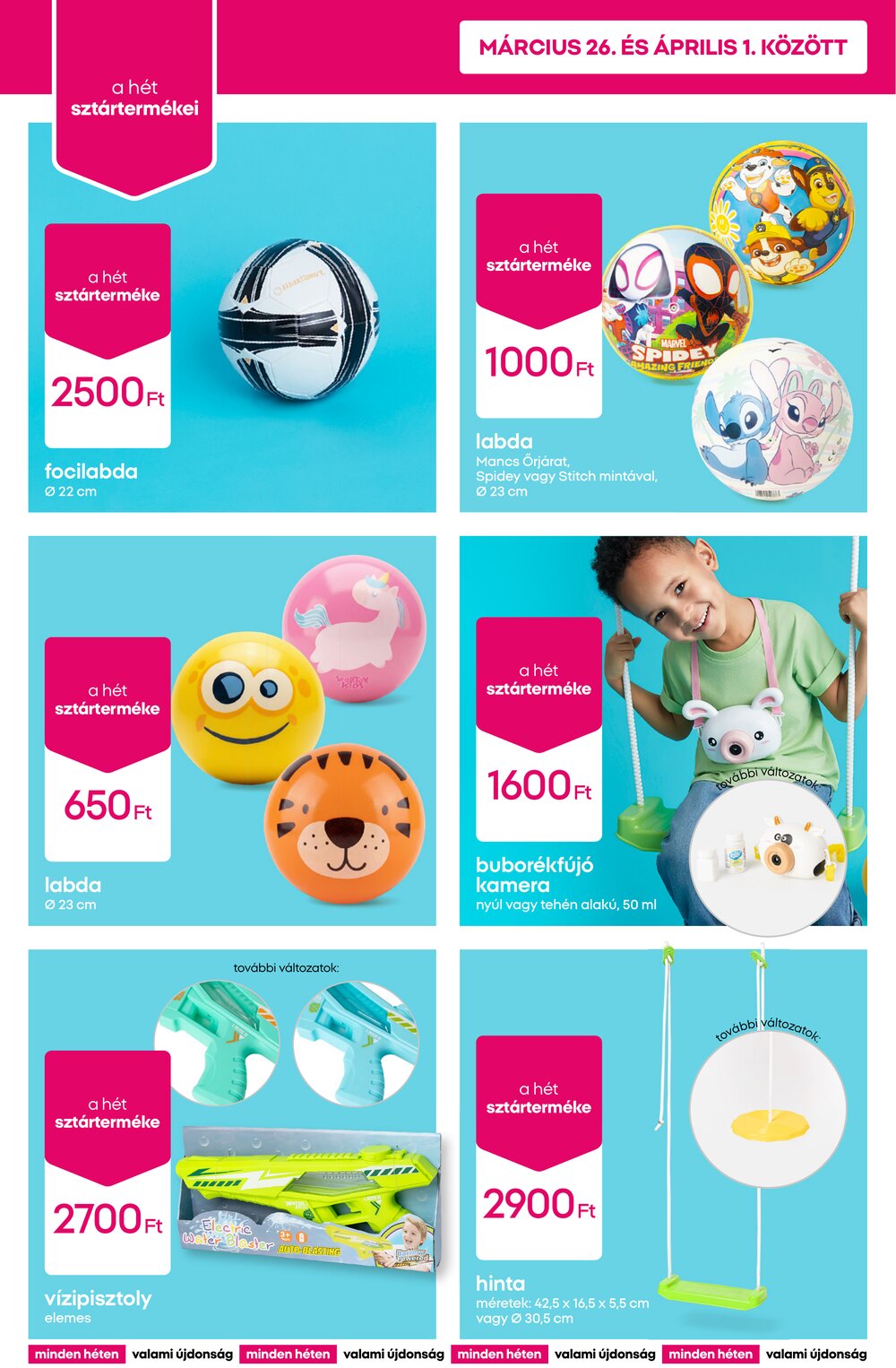 Pepco akciós újság 2026.03.26-tól - 2. oldal.