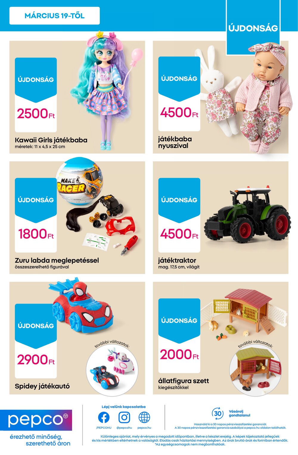 Pepco akciós újság 2026.03.26-tól - 9. oldal.