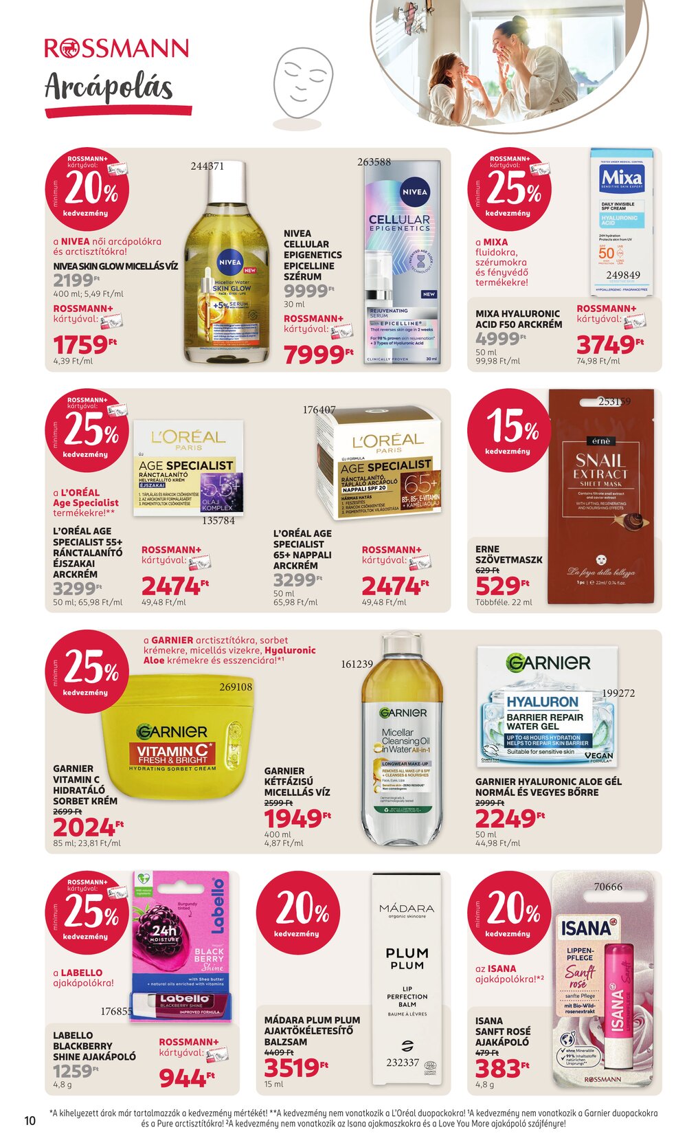 Rossmann akciós újság 2026.03.30-tól - 12. oldal.