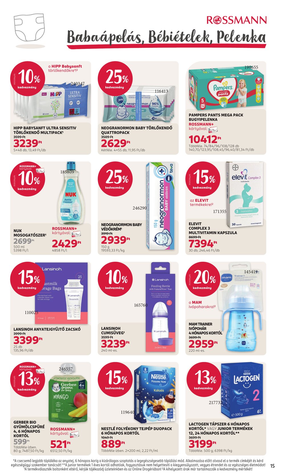 Rossmann akciós újság 2026.03.30-tól - 17. oldal.