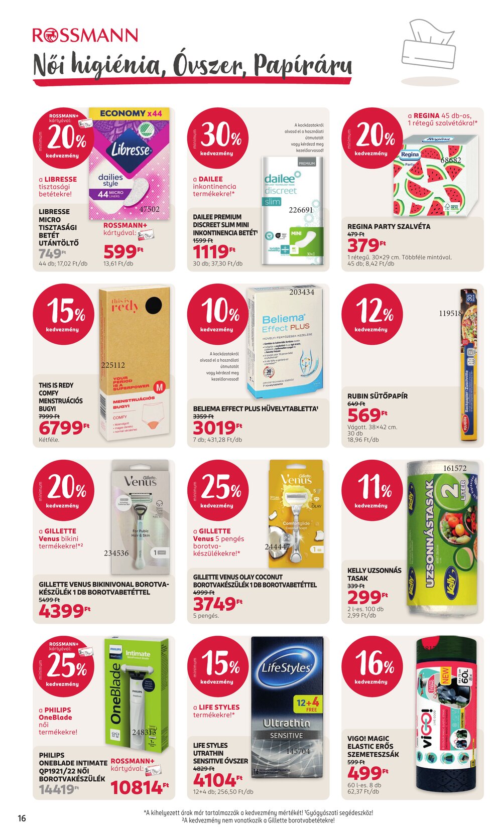 Rossmann akciós újság 2026.03.30-tól - 18. oldal.
