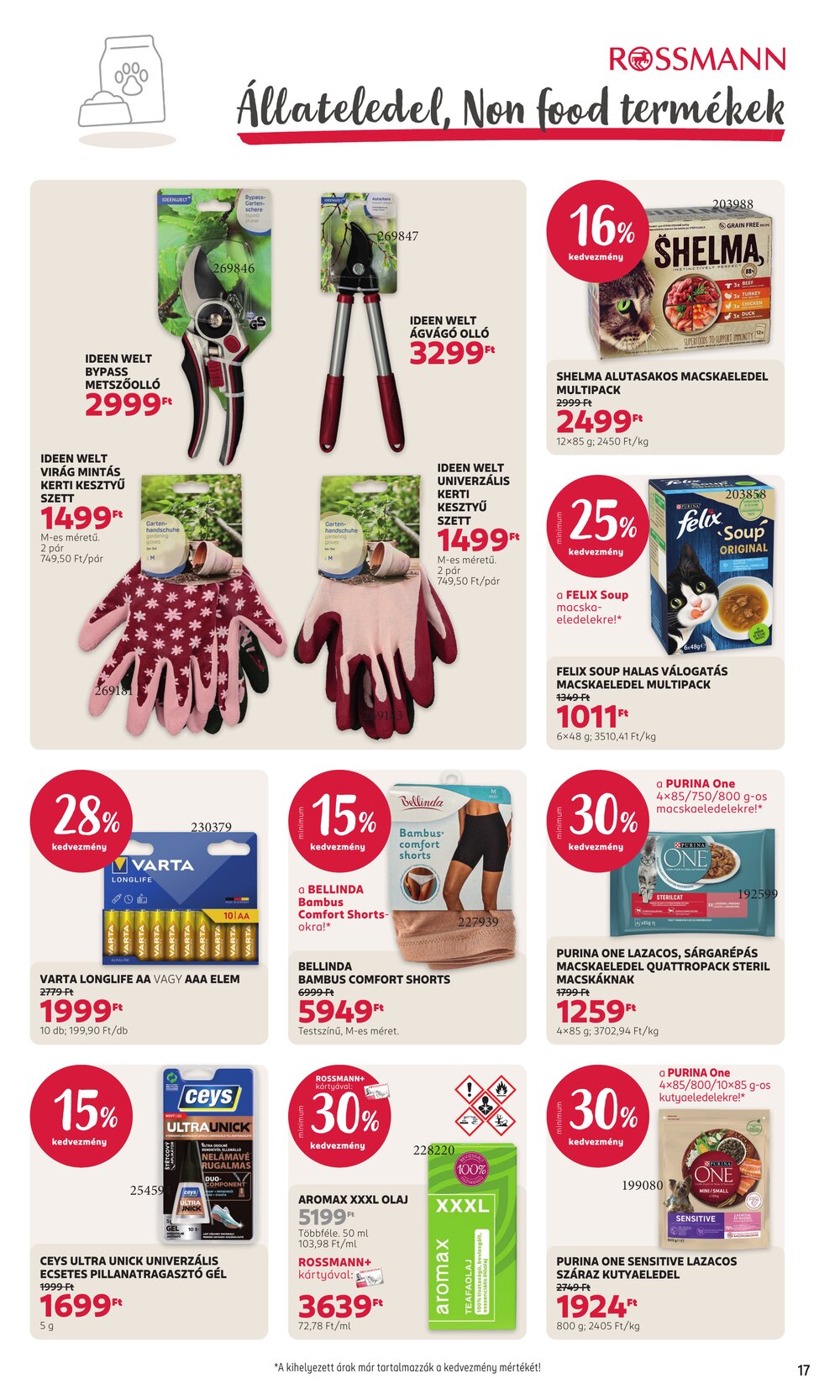 Rossmann akciós újság 2026.03.30-tól - 19. oldal.