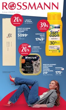 Rossmann akciós újság 2026.03.30-tól