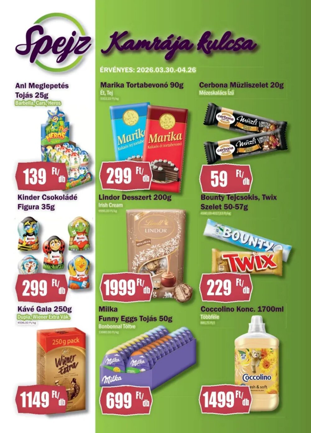 Full Diszkont akciós újság 2026.03.30-tól - 1. oldal.