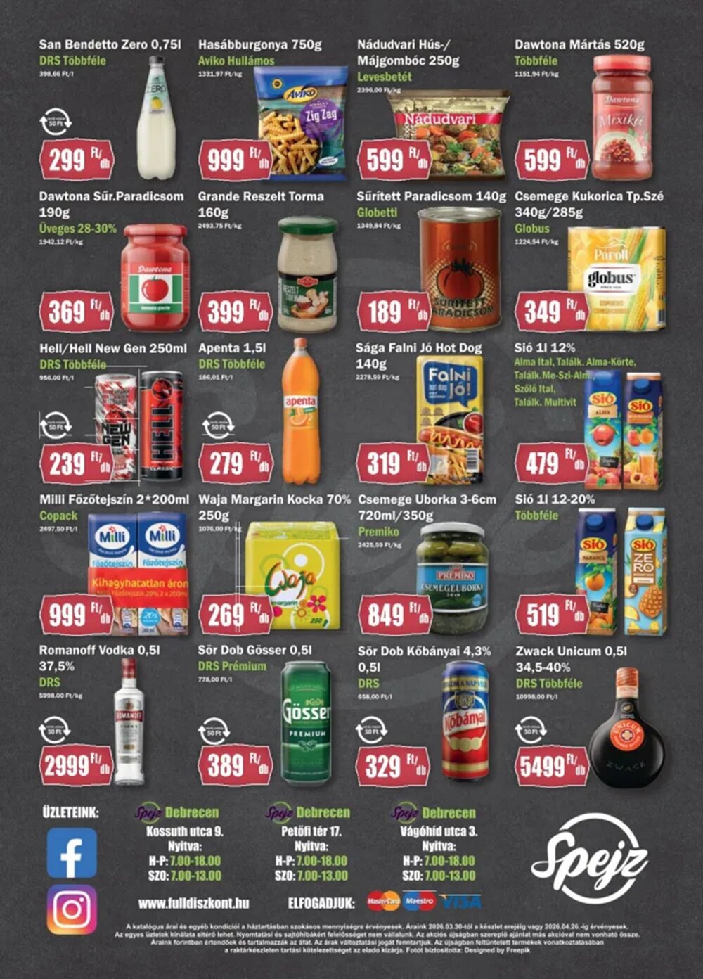 Full Diszkont akciós újság 2026.03.30-tól - 4. oldal.