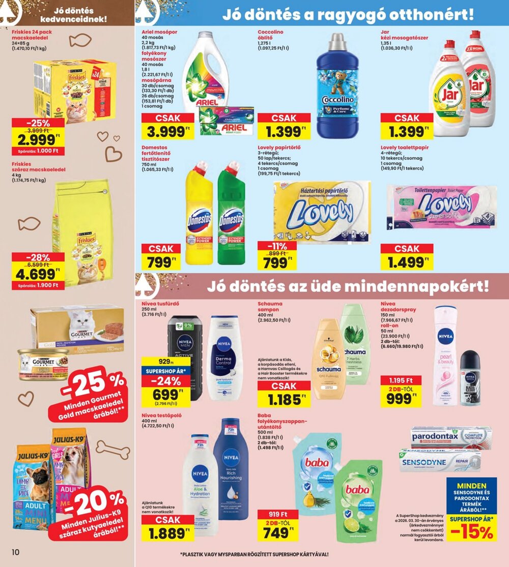 Interspar akciós újság 2026.03.31-től - 10. oldal.