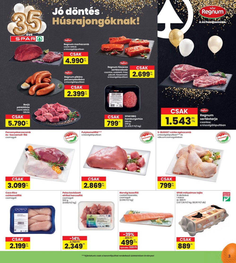 Interspar akciós újság 2026.03.31-től - 3. oldal.