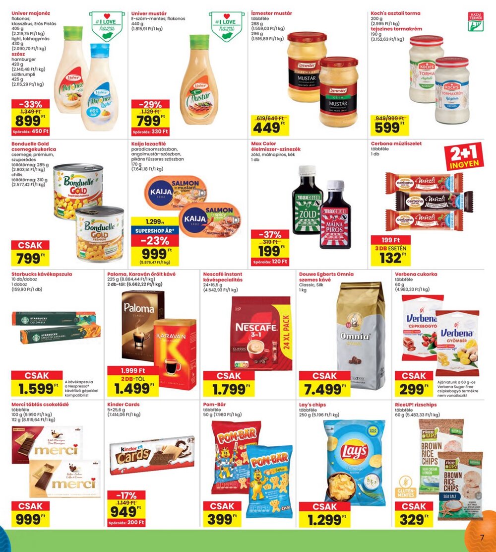 Interspar akciós újság 2026.03.31-től - 7. oldal.