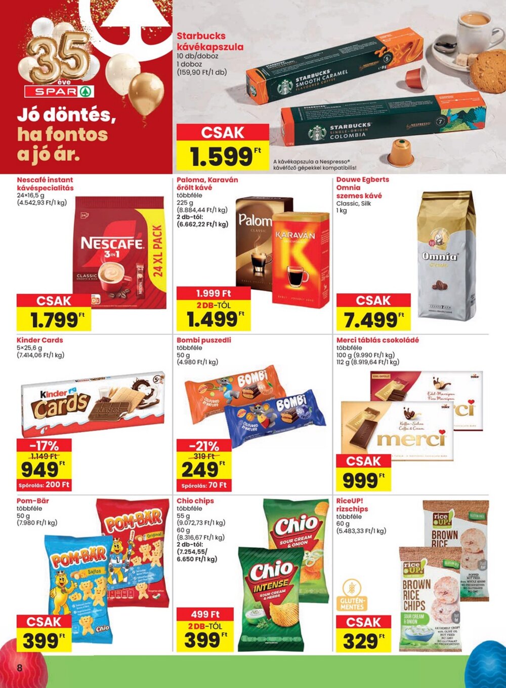 Spar akciós újság 2026.03.31-től - 8. oldal.