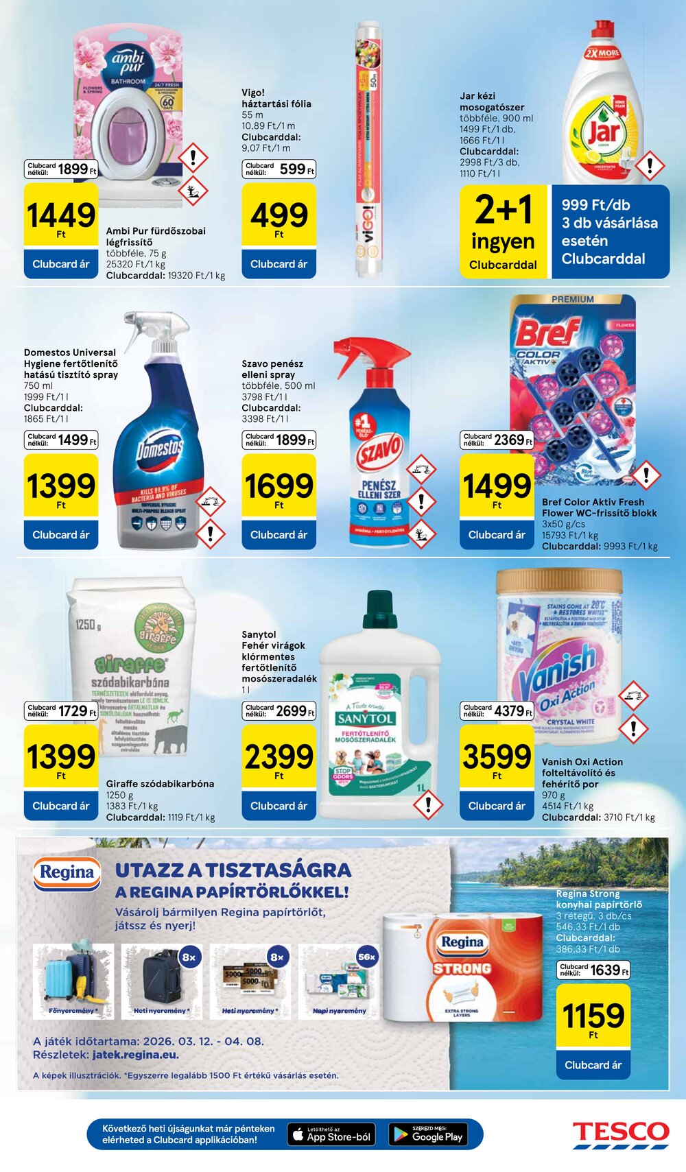 Tesco akciós újság 2026.03.31-től - 33. oldal.