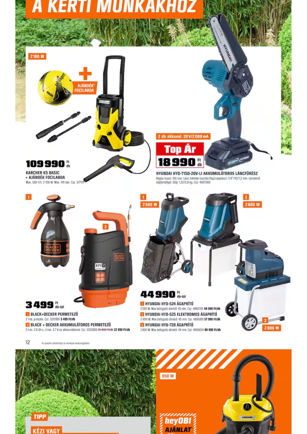 OBI akciós újság 2026.03.31-től - 11. oldal.