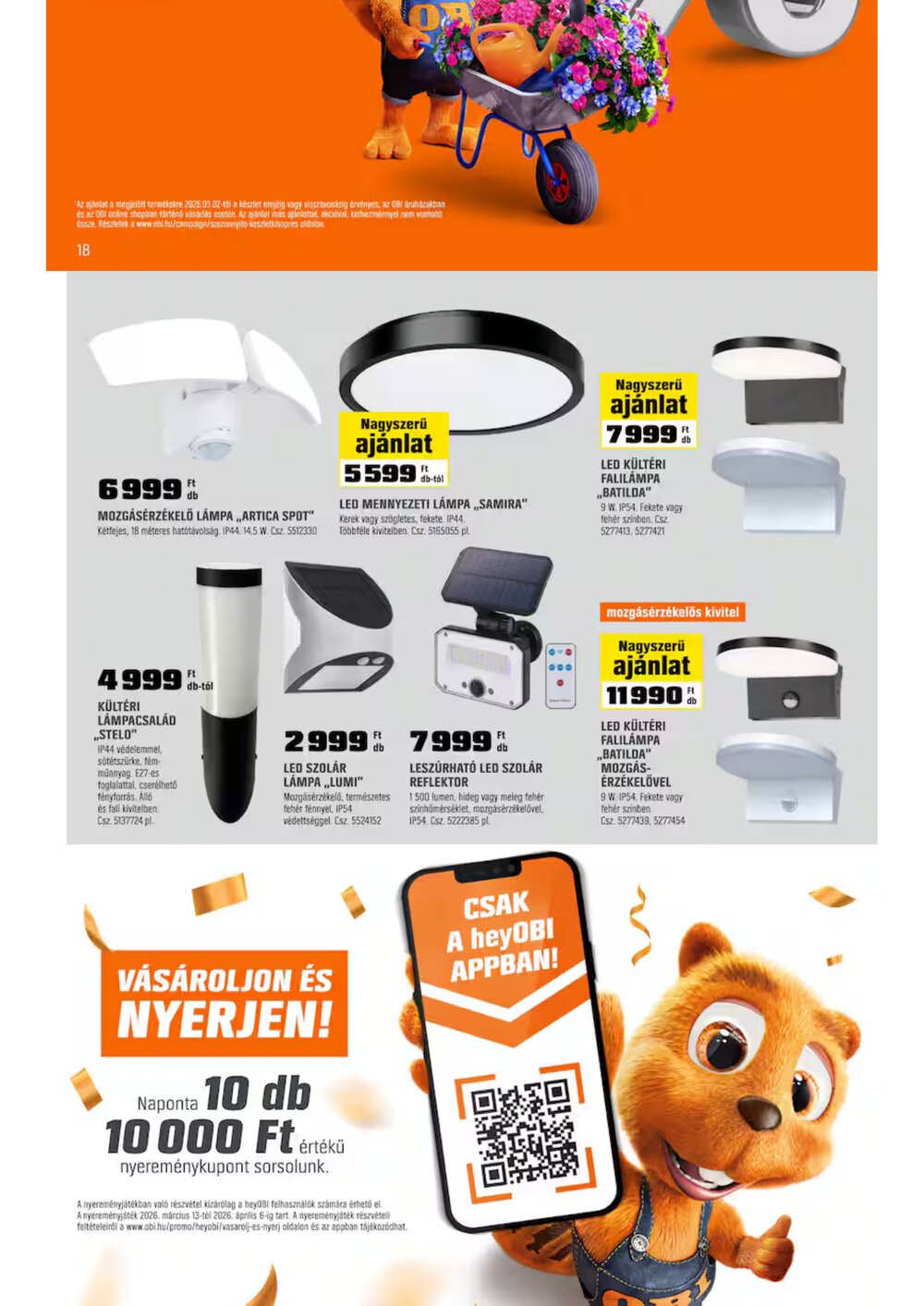 OBI akciós újság 2026.03.31-től - 17. oldal.