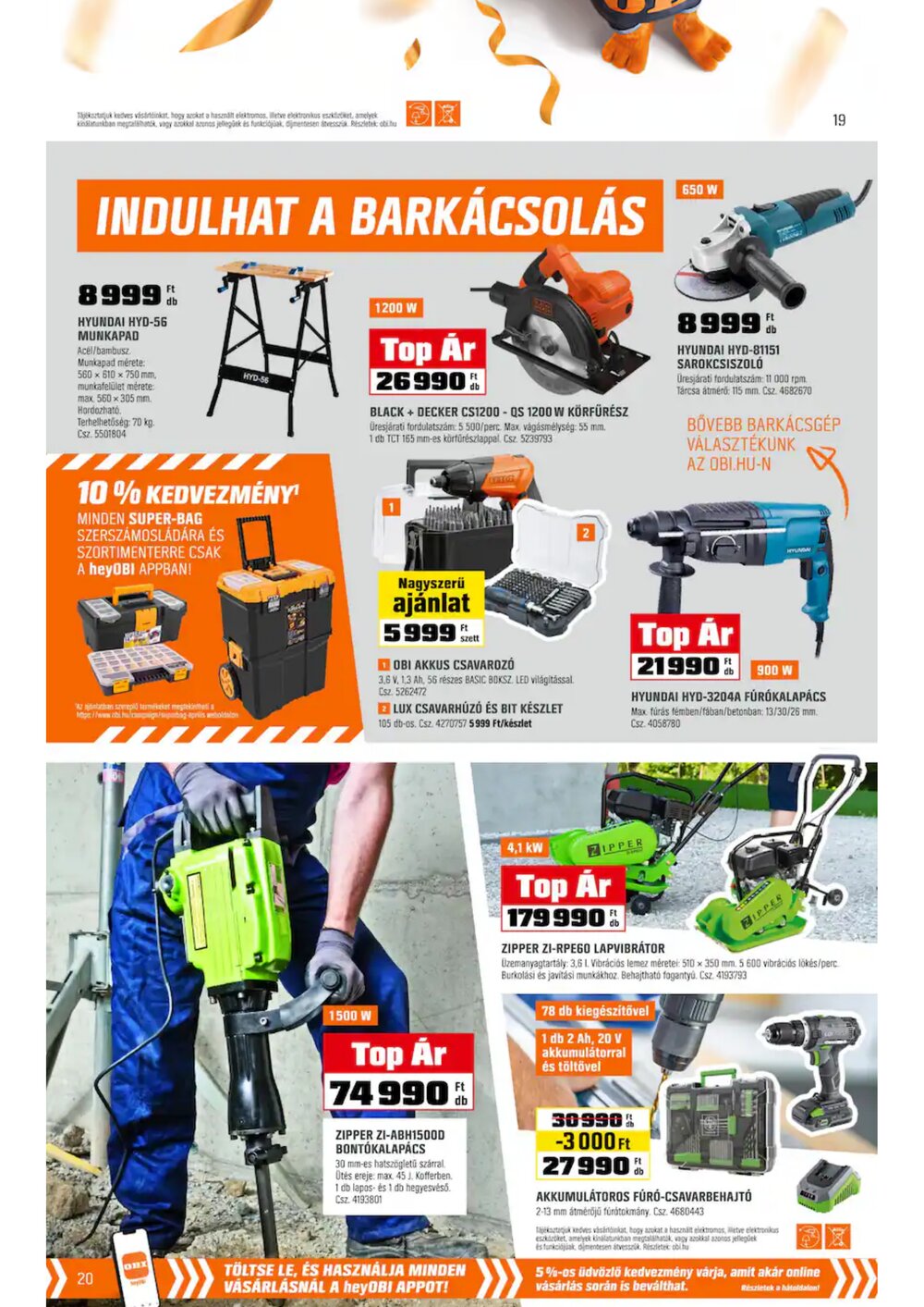 OBI akciós újság 2026.03.31-től - 18. oldal.