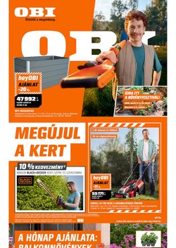 OBI akciós újság 2026.03.31-től