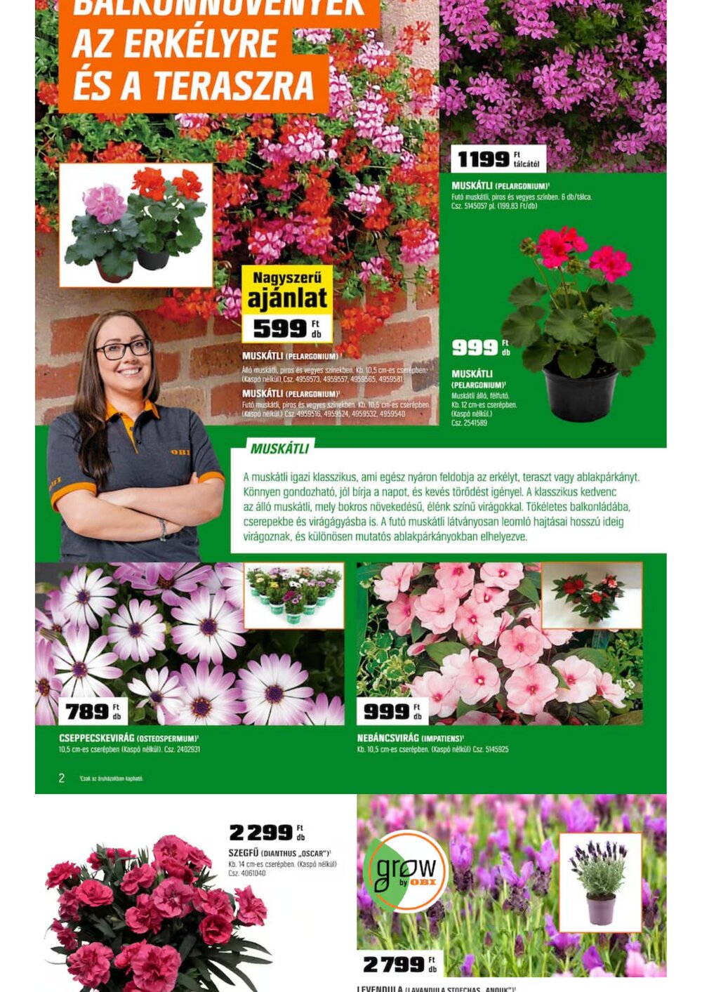 OBI akciós újság 2026.03.31-től - 2. oldal.