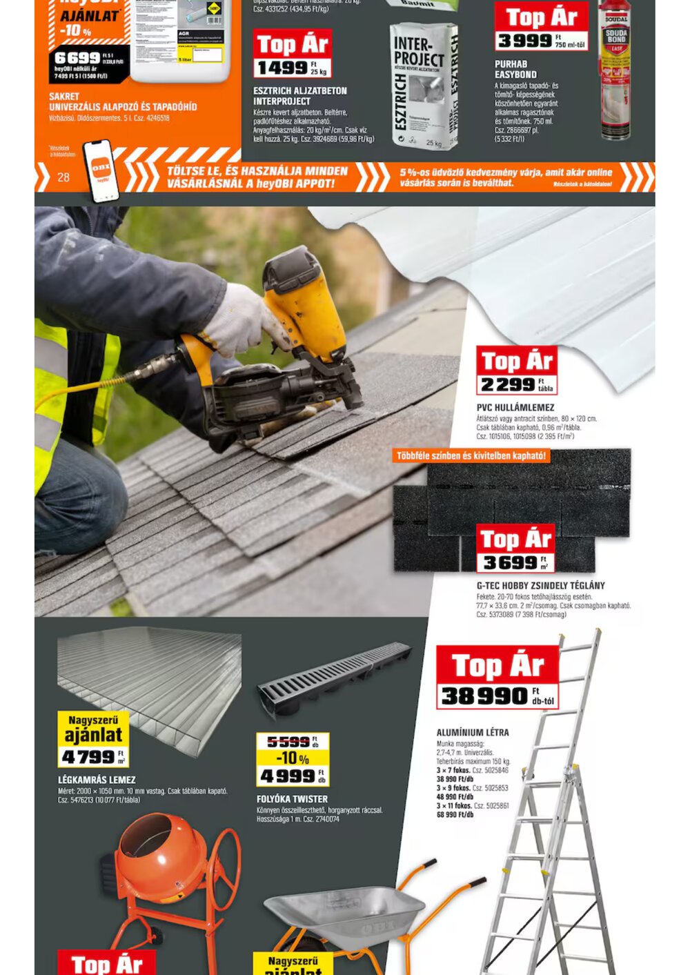 OBI akciós újság 2026.03.31-től - 26. oldal.