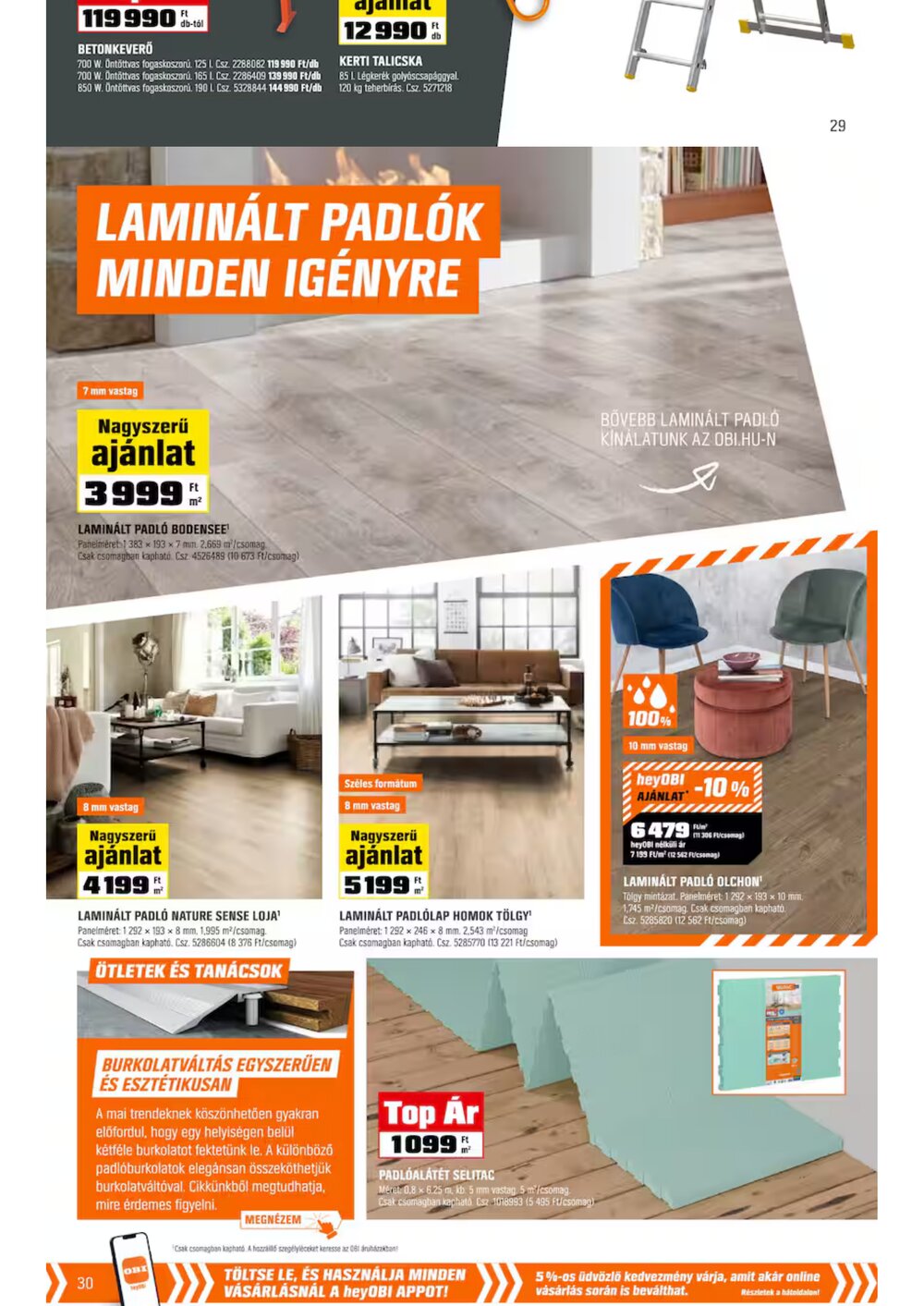 OBI akciós újság 2026.03.31-től - 27. oldal.