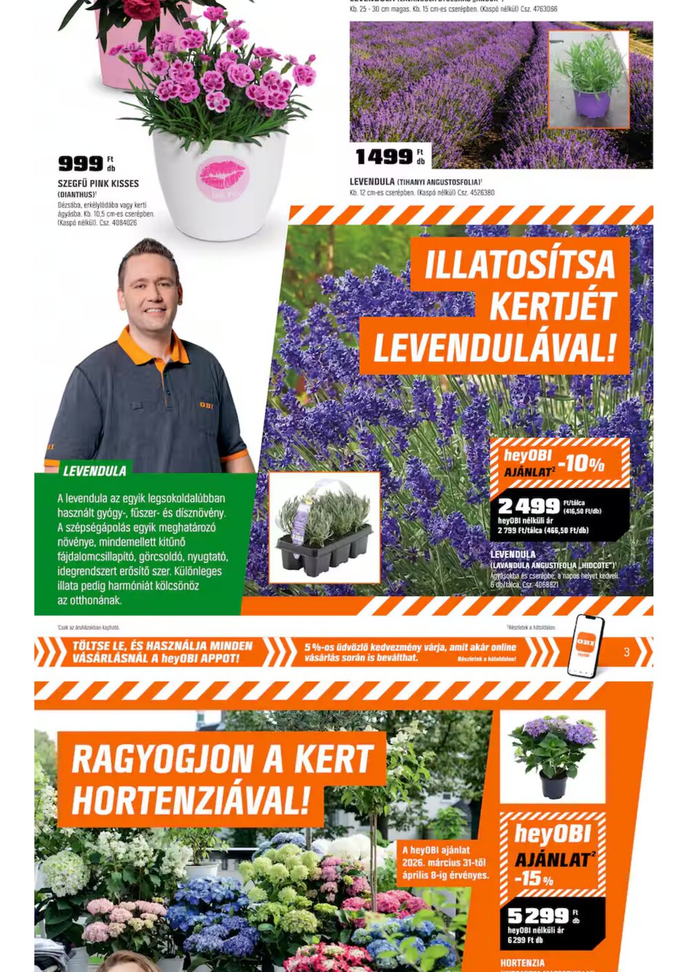 OBI akciós újság 2026.03.31-től - 3. oldal.