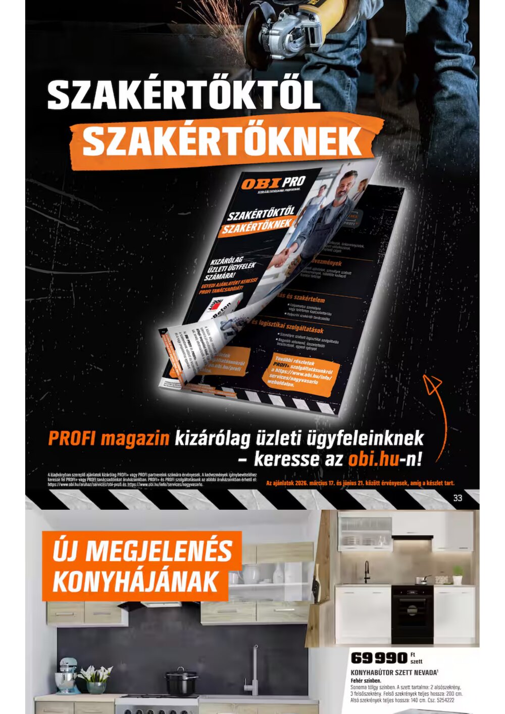 OBI akciós újság 2026.03.31-től - 30. oldal.