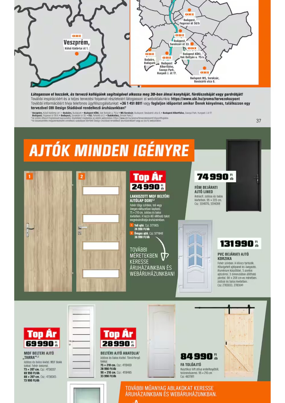 OBI akciós újság 2026.03.31-től - 34. oldal.