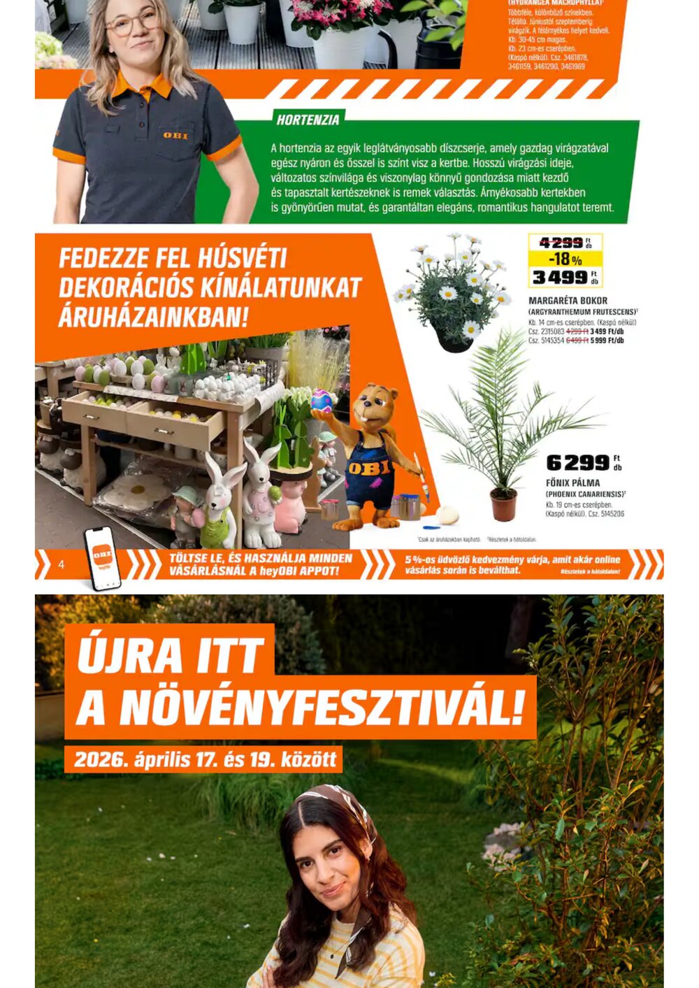 OBI akciós újság 2026.03.31-től - 4. oldal.