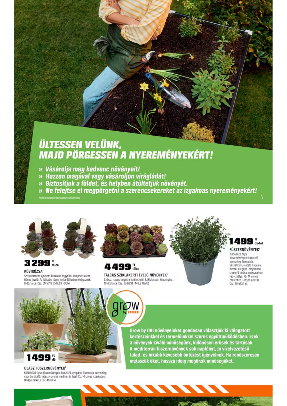 OBI akciós újság 2026.03.31-től - 5. oldal.