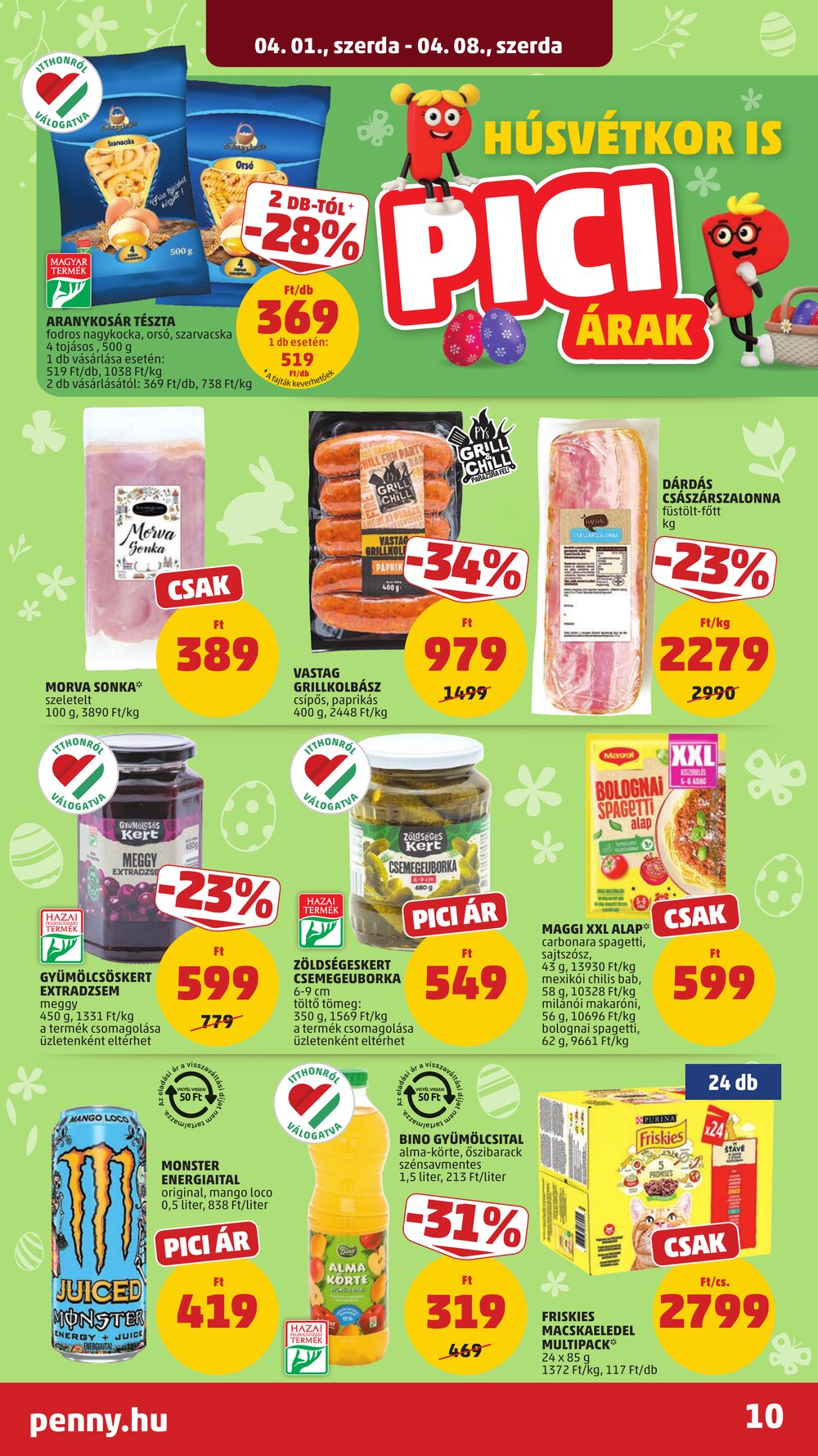 Penny Market akciós újság 2026.04.01-től - 14. oldal.