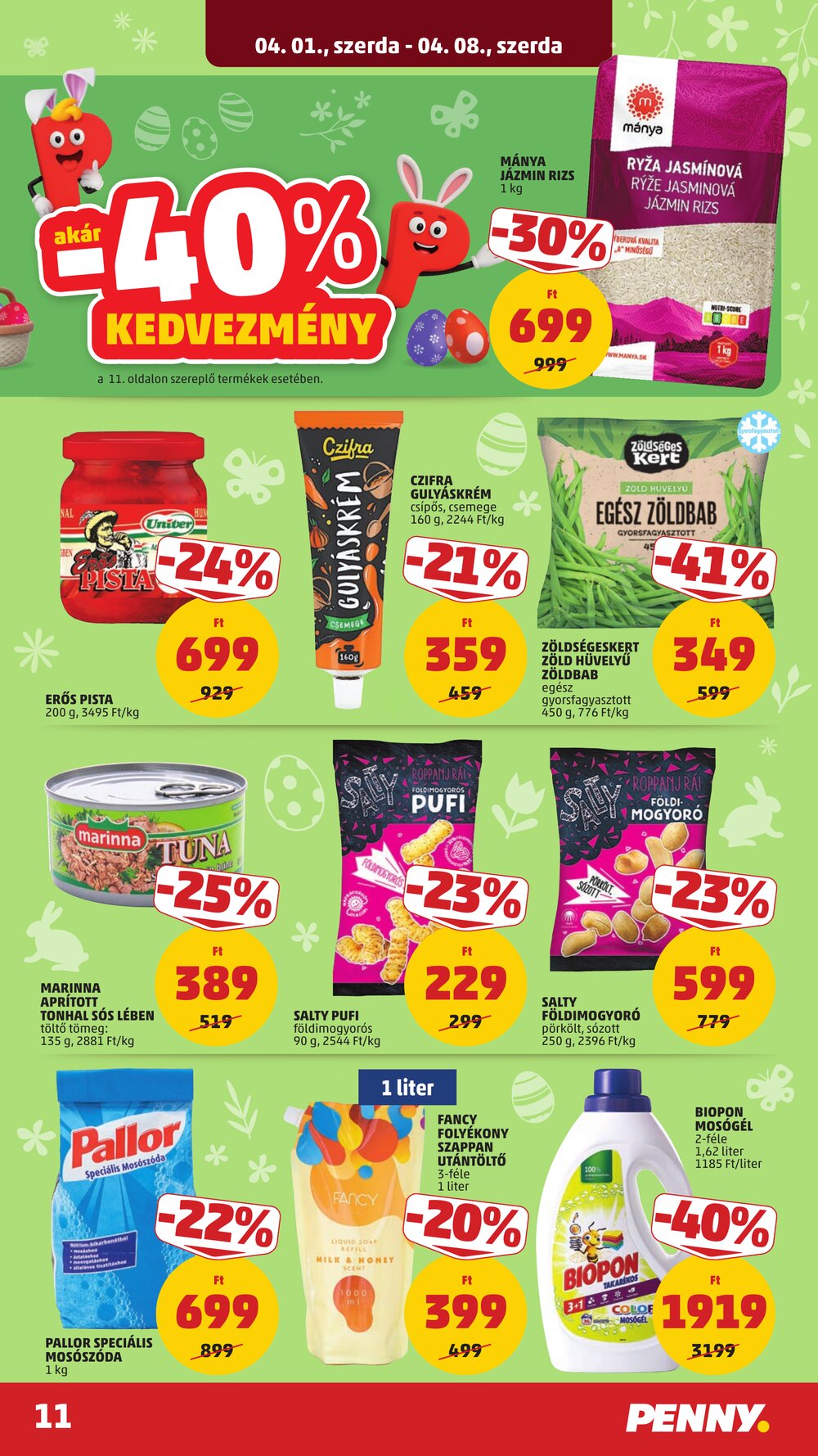 Penny Market akciós újság 2026.04.01-től - 15. oldal.